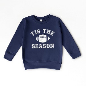 The Juniper Shop Tis The Season Football Youth Ultra-Soft Graphic Sweatshirt - 1 of 3