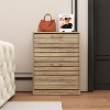 Famapy Vintage Wooden Shoe Cabinet with Adjustable Shelves,Thickened Panels & Bottom Waterproof,Space-Saving Flip Up Shoe Rack for Entryway/Bedroom - 4 of 4