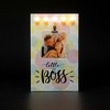 Northlight LED Lighted "Little Boss" Picture Frame with Clip - for a 4" x 6" Photo - 4 of 4