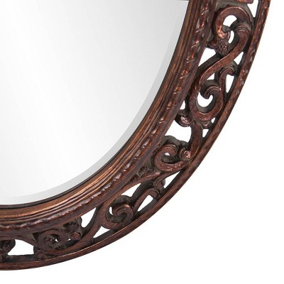 Allure Interwoven Beveled Rectangular Wall Mirror