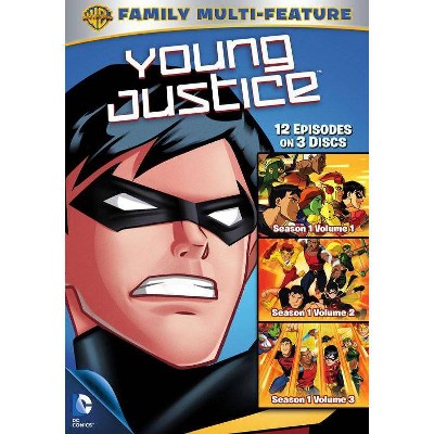 Young Justice: Season 1, Volumes 1-3 (DVD)(2014)