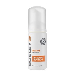 BosleyMD Bos Revive Color-Safe Thickening Treatment (3.4 oz) Liquid Foaming Treatment (Orange) Bosley MD Restore Visibly Thinning Hair - 1 of 3