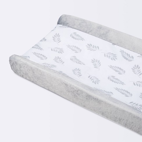 Changing Pad Cover - Cloud Island™ White/Gray - image 1 of 4