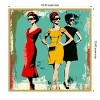 Amanti Art Fashion Trio 1 by Elan Studios Wood Framed Wall Art Print - 3 of 4