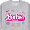 Men's - Barbie - Movie Logo Icons Graphic Fleece Sweatshirt - 2 of 4
