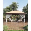 Pop Up Gazebo Instant Canopy Tent with Netting 4 Stanbags Outdoor Shelter for Lawn, Garden, Backyard, Deck - 3 of 4