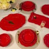 Certified International 2pc Perlette Serving Platter Set Red - 2 of 4