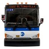 MCI D4500CT Express Coach Bus "MTA NYCTransit" White with Blue 1/50 Plastic Model by Iconic Replicas - 4 of 4