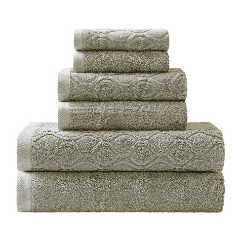 diamond jacquard bath towel