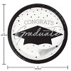 Creative Converting Graduate School Spirit White Tableware and Decor Kit 18ct - 3 of 4