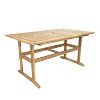 Sunnydaze Hatteras Acacia Wood Outdoor Dining Set with Table and Armchairs - 7pc - Natural - 3 of 4