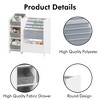 Kids Bookshelf, 4-Layer Children's Bookshelf With 3 Foldable Fabric Drawers, Wood Kids Toy Storage Organizer For Classroom, Playroom, Nursery - 3 of 4