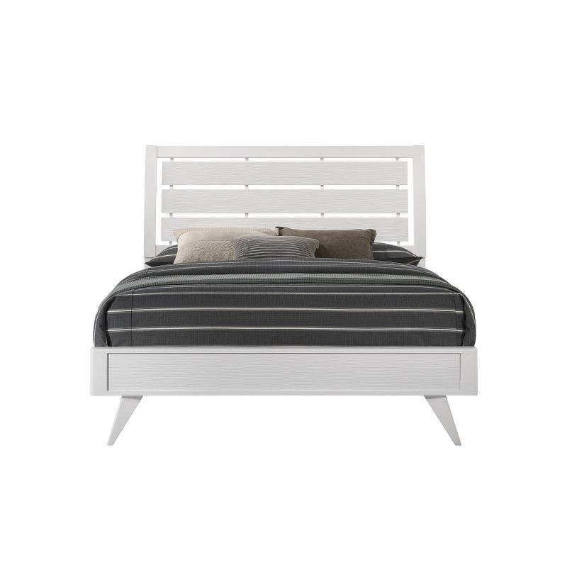 88&#34; Queen Bed Cerys Bed White Finish - Acme Furniture, 5 of 6