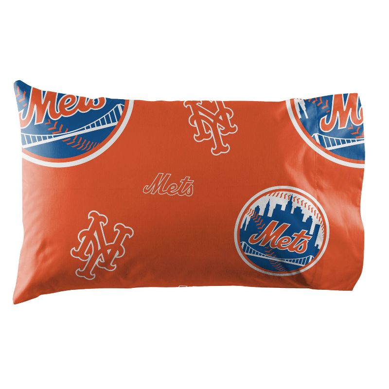 MLB New York Mets Rotary Bed Set, 3 of 4