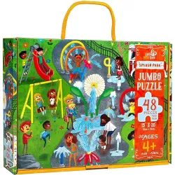 14 x 21 48 Pieces Ages 4+ Little Likes Kids Splash Park Jumbo Puzzle 