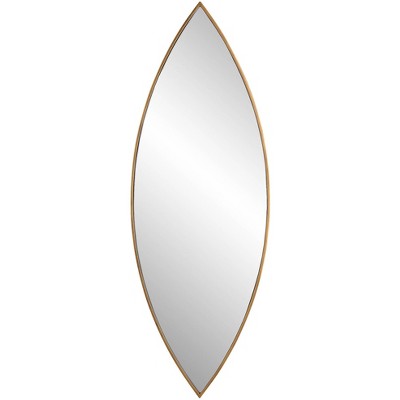 Uttermost Ellipse Golden Bronze 14" x 39 3/4" Wall Mirror