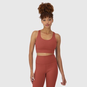 Hanes Moves Women's Crop Sports Bra, Racerback - 1 of 4