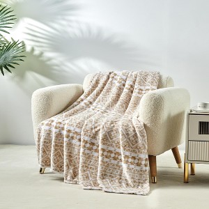 Tala Sloth Micro Plush All Season Throw Blanket 50" x 60" Multicolor by Plazatex - 1 of 4