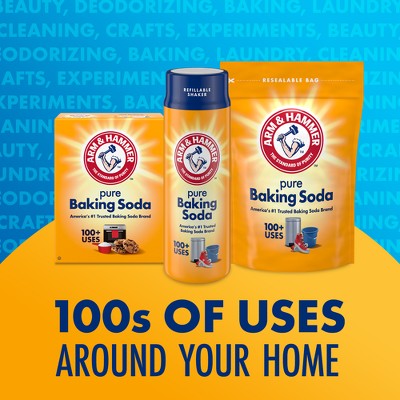 Arm & Hammer Pure Baking Soda Resealable Bag, 3 lb