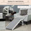 49" Dog Ramp for Bed with Non Slip Carpet and Top Platform,Wooden Pet Ramp for Small Dogs and Cats - LAOTIES - 4 of 4