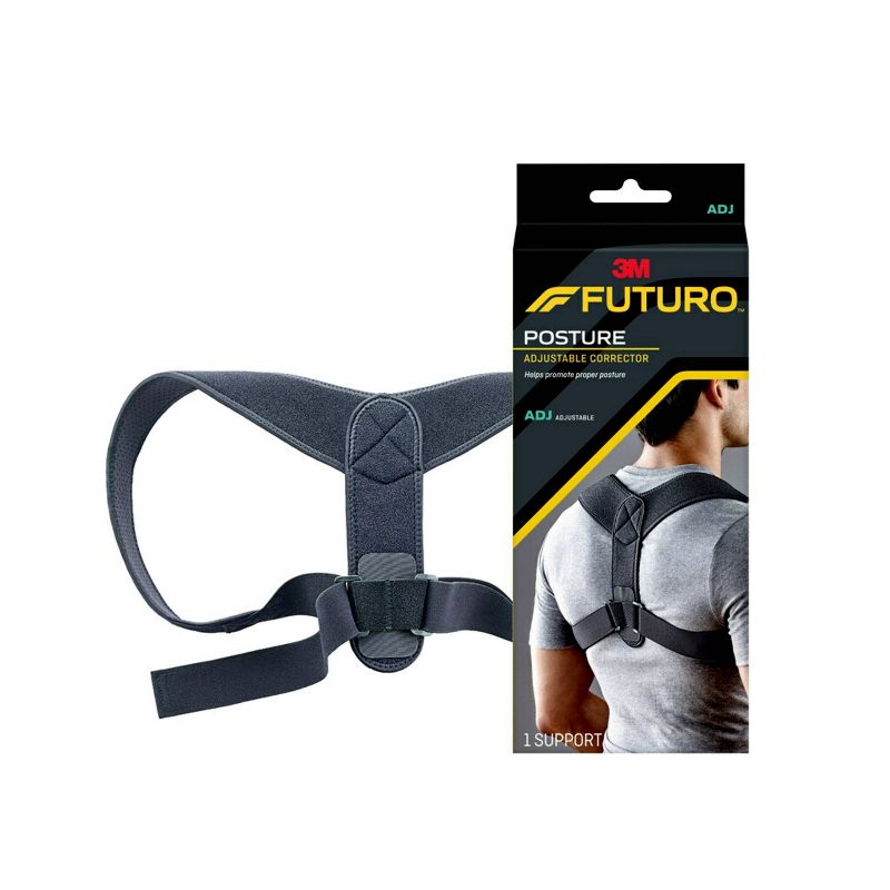 FUTURO Posture Corrector, Discreet Adjustable Back Brace - 1pk, 3 of 17