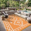 Lahome Pattern Series Outdoor Plastic Straw Rug-Waterproof Reversible Mat for Patio, Backyard, Camping, RV Awning - 2 of 4