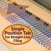 Smead Fastener File Folder, 2 Fasteners, Reinforced Straight-Cut Tab, Letter Size, Manila, 50 each per Box  (14513) - 2 of 4