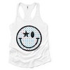 Simply Sage Market S.W.Smiley Patriotic Stars Racerback Tank - 2 of 4