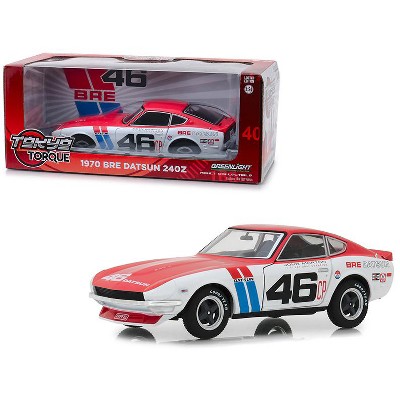 1970 Datsun 240Z #46 John Morton BRE (Brock Racing Enterprises) Tokyo Torque Series 1/24 Diecast Model Car by Greenlight