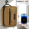 Wrangler Travel Toiletry Bag for Men, Water-Resistant Men's Shaving Kit Bathroom Organizer, Oxford Fabric Tech Kit Bathroom Organizer - 4 of 4
