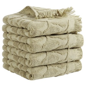 REGALWOVEN Cotton Bathroom Absorbent Soft Boho Hand Towel - 1 of 4