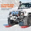 VEVOR 10 TON Traction Boards with PP Material, Recovery Boards for Off-road Vehicles/Cars/Pickups/SUVs/RVs, Pair Tire Traction Mats on Snow, Red - 3 of 4