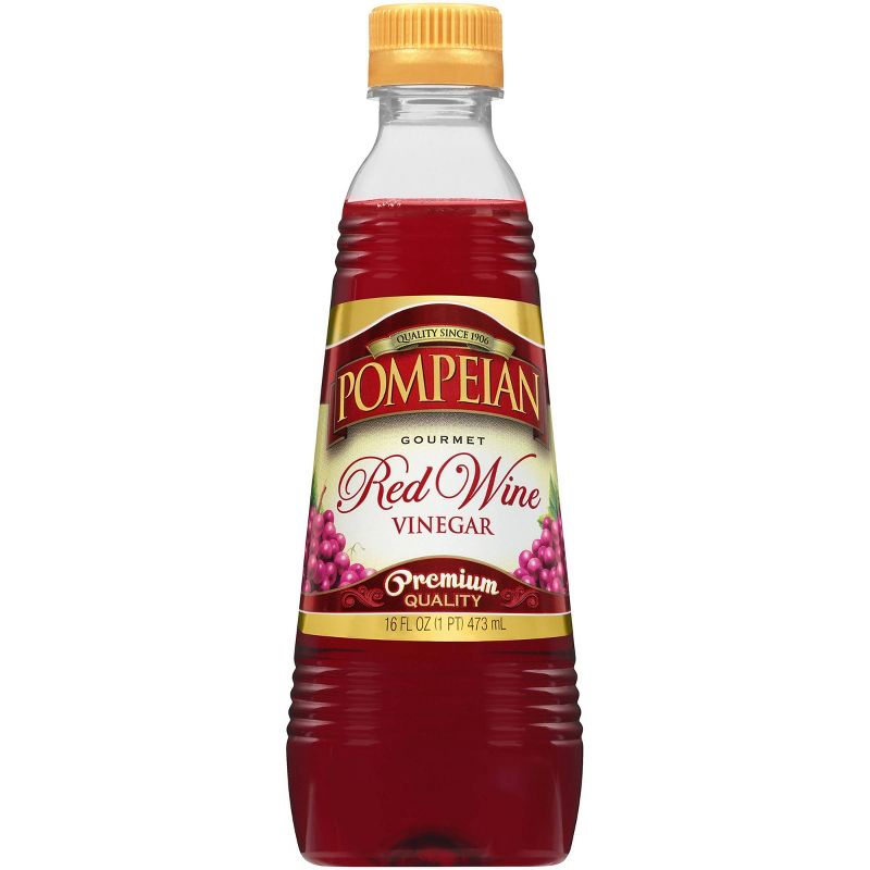 Pompeian Red Wine Vinegar - 16 fl oz, 1 of 9