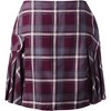 School Uniform Young Women's Side Pleat Plaid Skort Above the Knee - 2 of 2