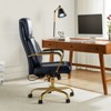 Norbert Mid-century Ergonomic 360-degree Swivel Office Chair with Lumbar Support | HULALA HOME - 2 of 4