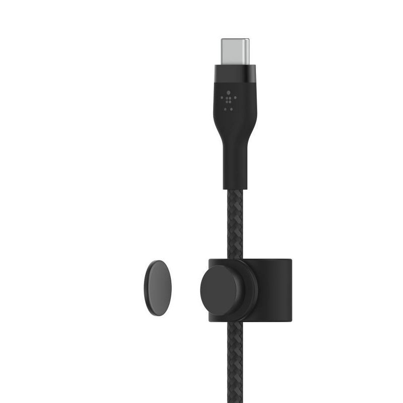 Belkin BoostCharge Pro Flex USB-C Cable with USB-C Connector Cable + Strap , 5 of 10