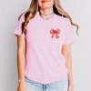 Valentine's Mama Coquette - Women's Short Sleeve Graphic T-Shirt - 2 of 4