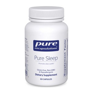 Pure Encapsulations Pure Sleep - Promotes sleep Quality* - 60 Capsules - 1 of 4