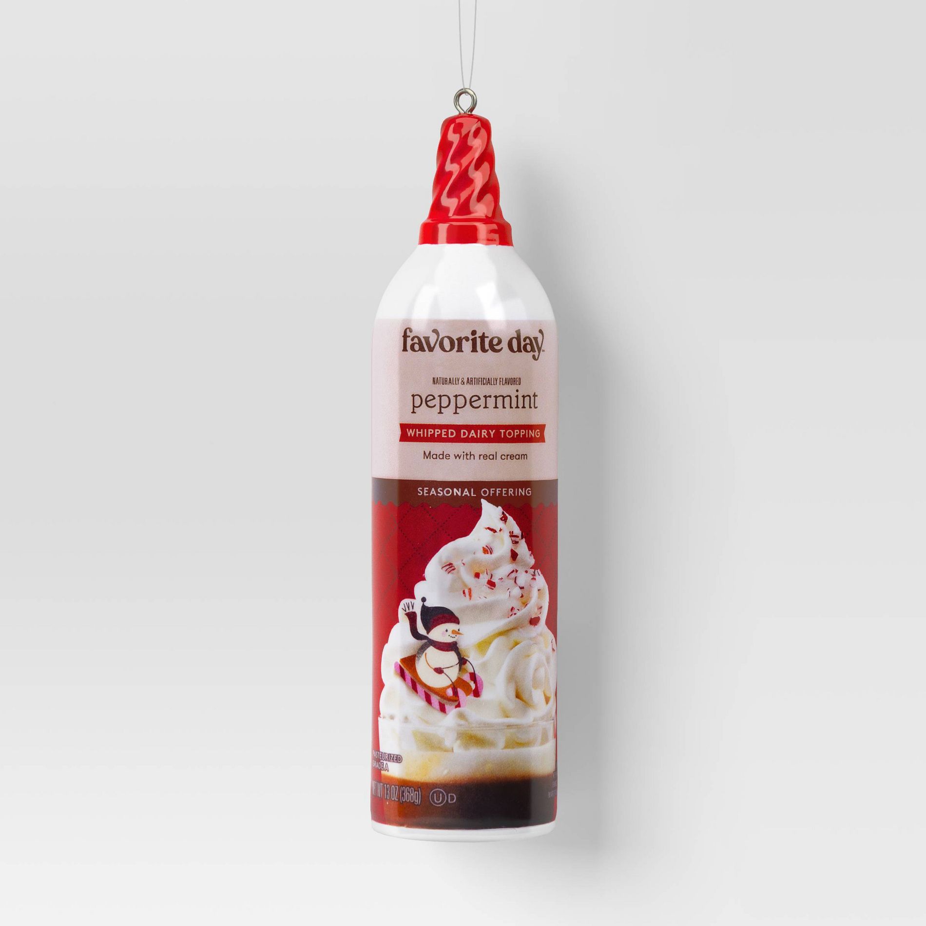 5" Christmas Resin Peppermint Aerosol Whip Ornament - Wondershop™