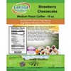 Larissa Veronica Strawberry Cheesecake Medium Roast Coffee (Gourmet, Naturally Flavored, Whole Coffee Beans) (16 oz, ZIN: 563975) - 2 of 4