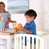 Guidecraft Contemporary Kitchen Helper Step Stool: Adjustable, Folding Montessori Toddler Tower - Safety Learning Furniture - 2 of 4