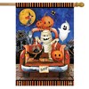 Haunted Pickup House Flag 40" x 28" Briarwood Lane - image 2 of 4