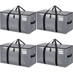 Heavy Duty Moving Bags Strong Handle, Extra Large Moving Boxes, Storage Tote Clothes, College Moving Supplies - 1 of 4