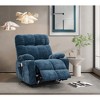 Fabric Lay Flat Power Lift Recliner Chair with Dual OKIN Motors, Infinite Position, Massage and Heat - 2 of 4