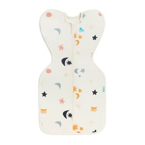 Love To Dream Baby Swaddle Up Sleep Sack - Organic Cotton 1.0 TOG Sleeveless Wrap - Lunar - 1 of 4