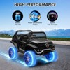 2 Seater Kids Ride On Truck 24V Ride On Toy Battery Powered Electric Vehicle for Toddles with Remote Control, Spring Suspension, LED Lights, Music - 4 of 4