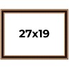 PosterPalooza | Weathered Gold Picture Frame - UV Acrylic, Backing Board, Hanging Hardware Included - 2 of 4