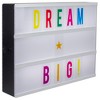 Northlight 12 Led Lighted Cinema Light Box With Letters And Numbers :  Target