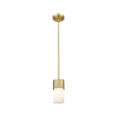 Bolivar - 1 Light Pendant In Industrial Style-7 Inches Tall and 4 Inches Wide
