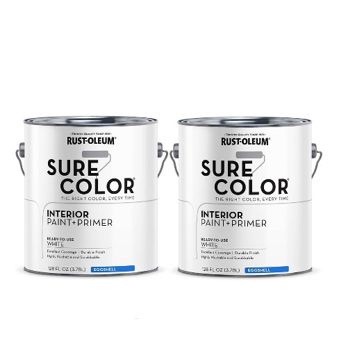 Rust-Oleum Sure Color Eggshell Soft Beige Interior Wall Paint and Primer,  Gallon - Hall's Hardware and Lumber